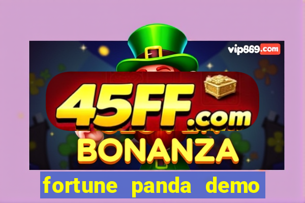 fortune panda demo red panda fortune